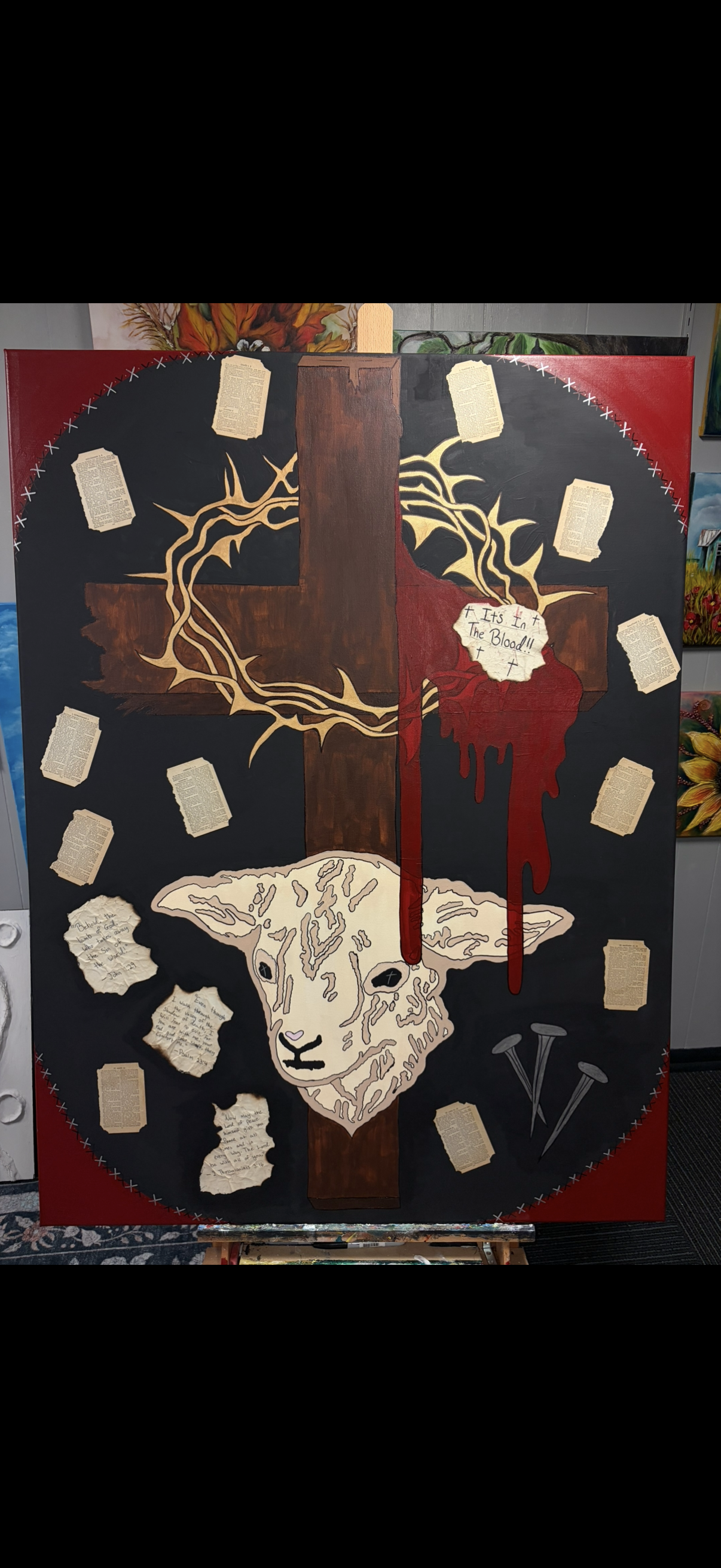 Lamb Of God Painting